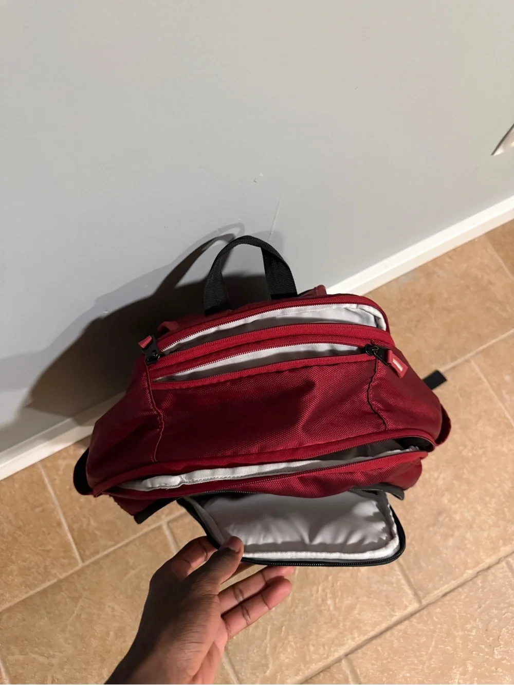 Nike backpack red